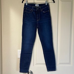 Paige Hoxton Crop Skinny Jeans